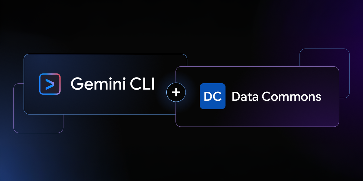 Announcing the Data Commons Gemini CLI extension