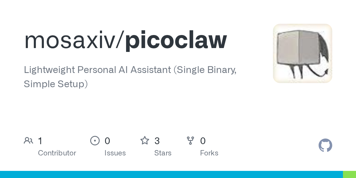 Show HN: PicoClaw – lightweight OpenClaw-style AI bot in one Go binary