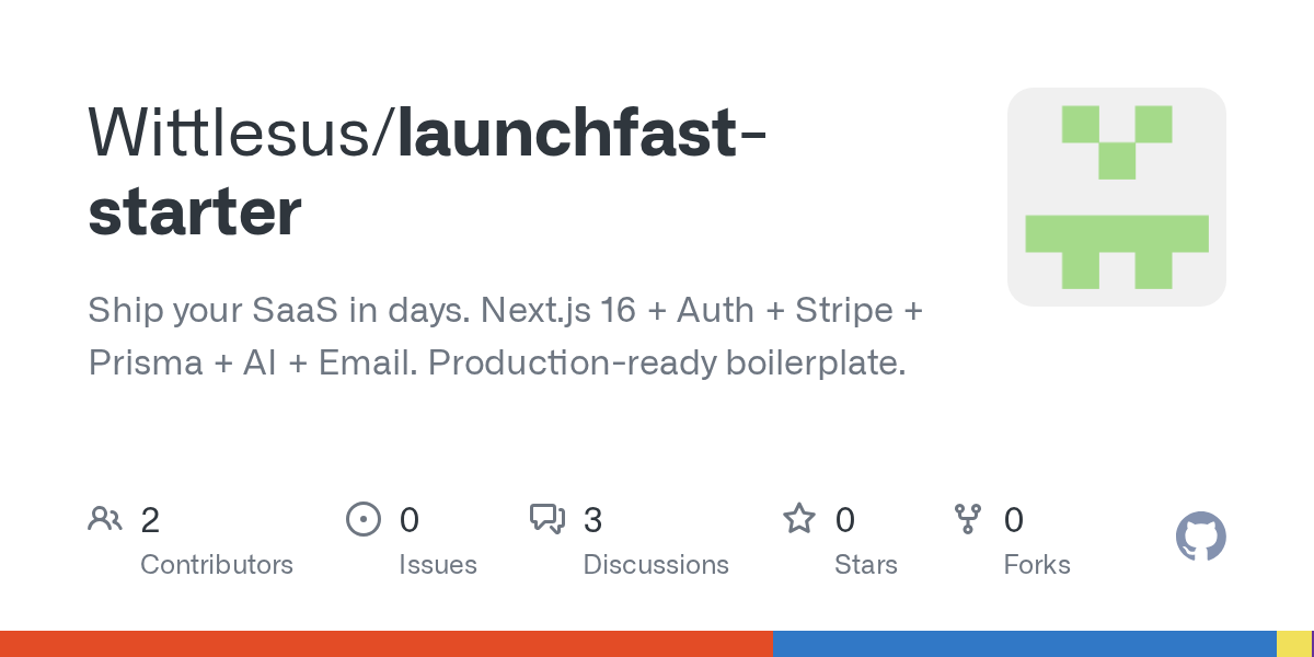 Show HN: LaunchFast – Ship your Next.js SaaS in days, not months