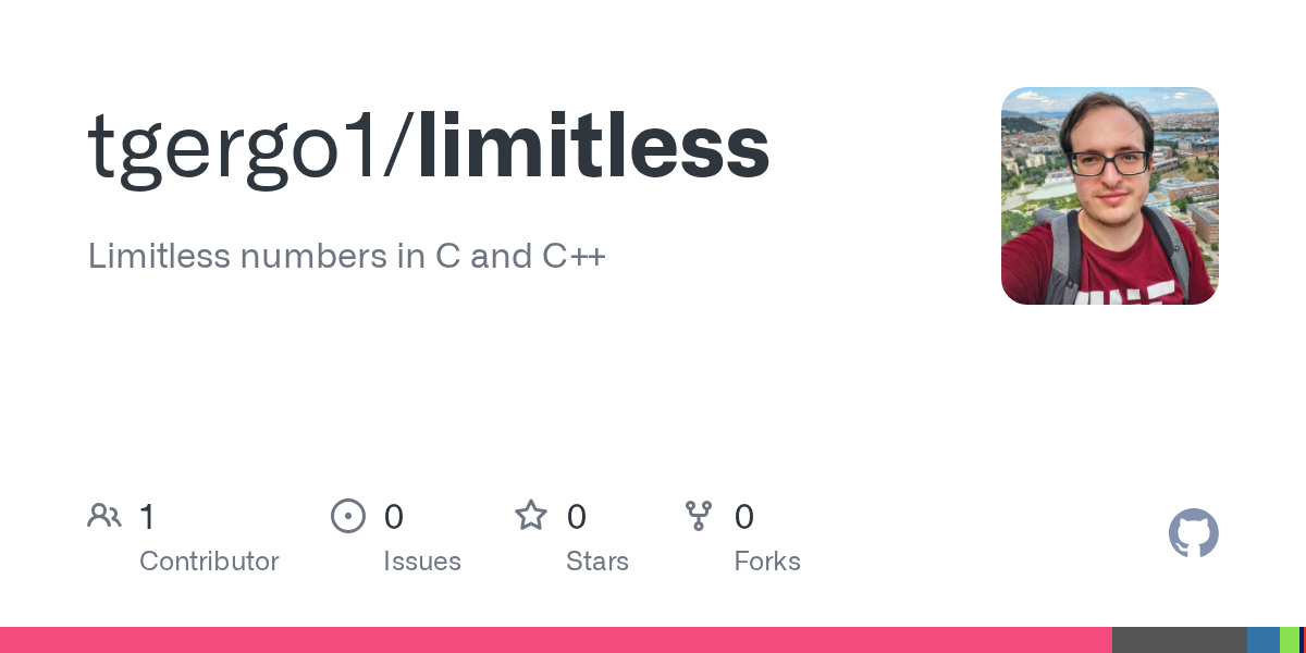 Show HN: Limitless – C/C++ infinitely large number storage