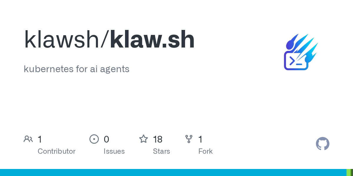 Show HN: Klaw.sh – Kubernetes for AI agents