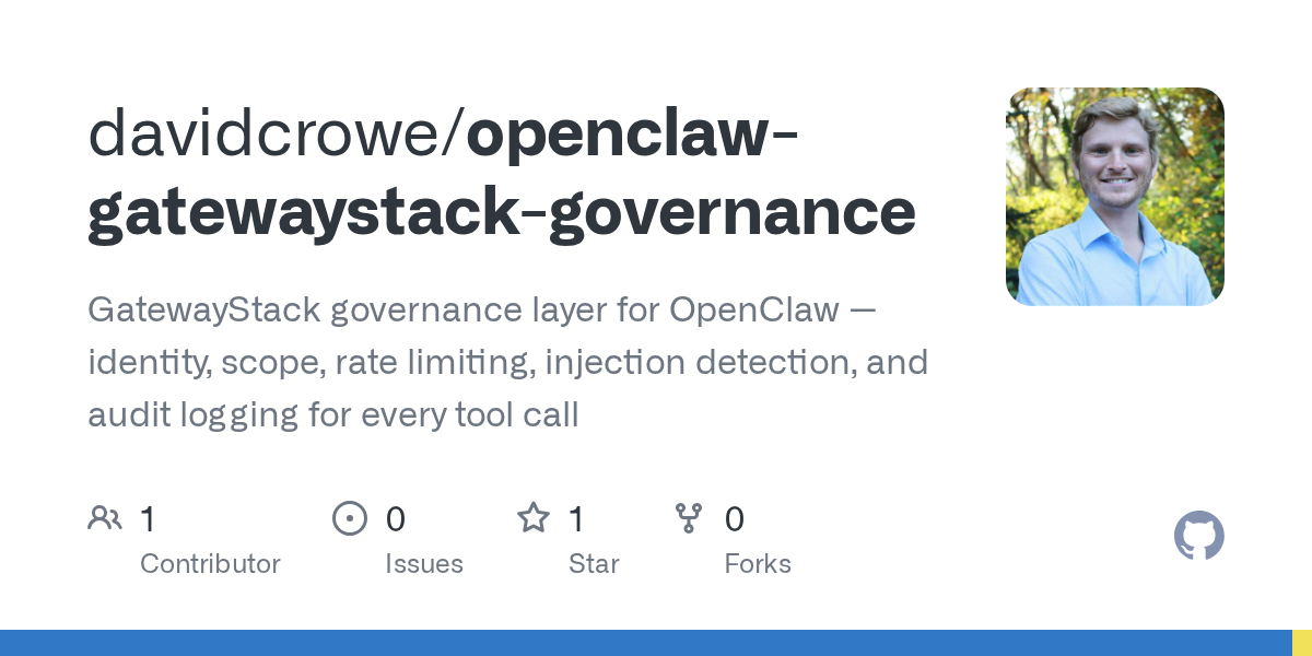 Show HN: GatewayStack – Deny-by-default security for OpenClaw tool calls