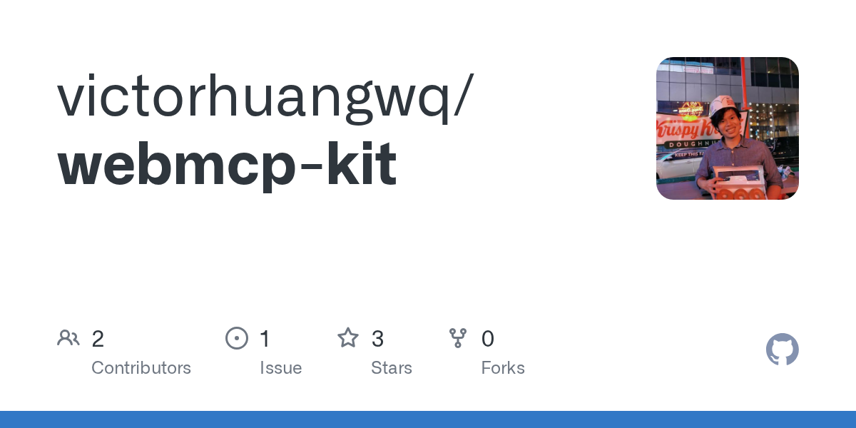 Show HN: Webmcp-kit – type-safe toolkit for Chrome's new WebMCP API