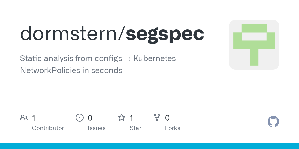 Show HN: Generate baseline Kubernetes NetworkPolicies from rendered manifests