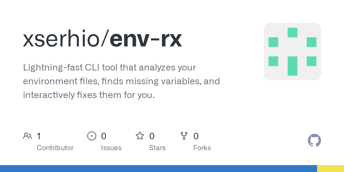 Show HN: Env-rx – Catch missing .env variables before they break your CI