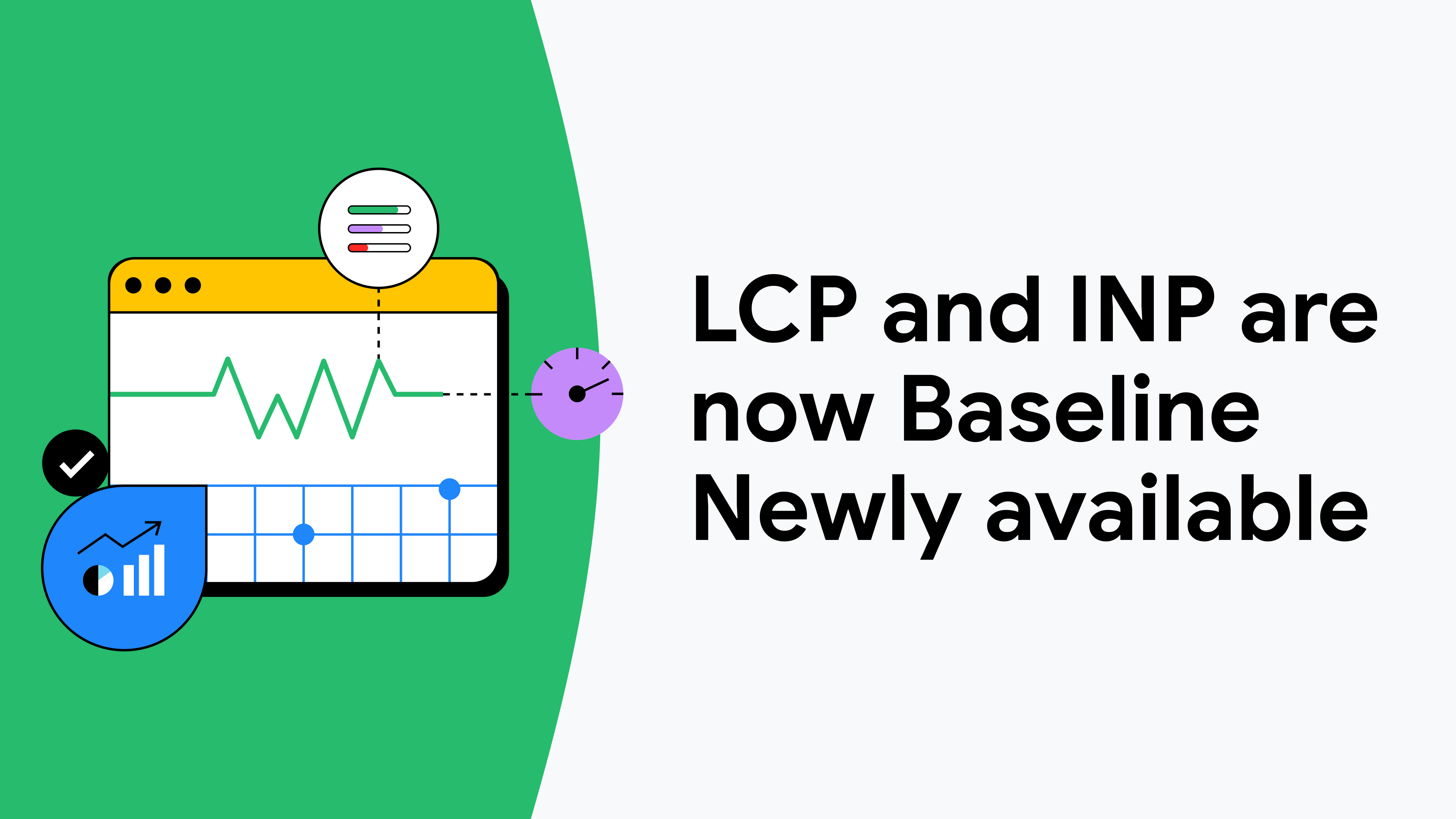 LCP and INP are now Baseline Newly available