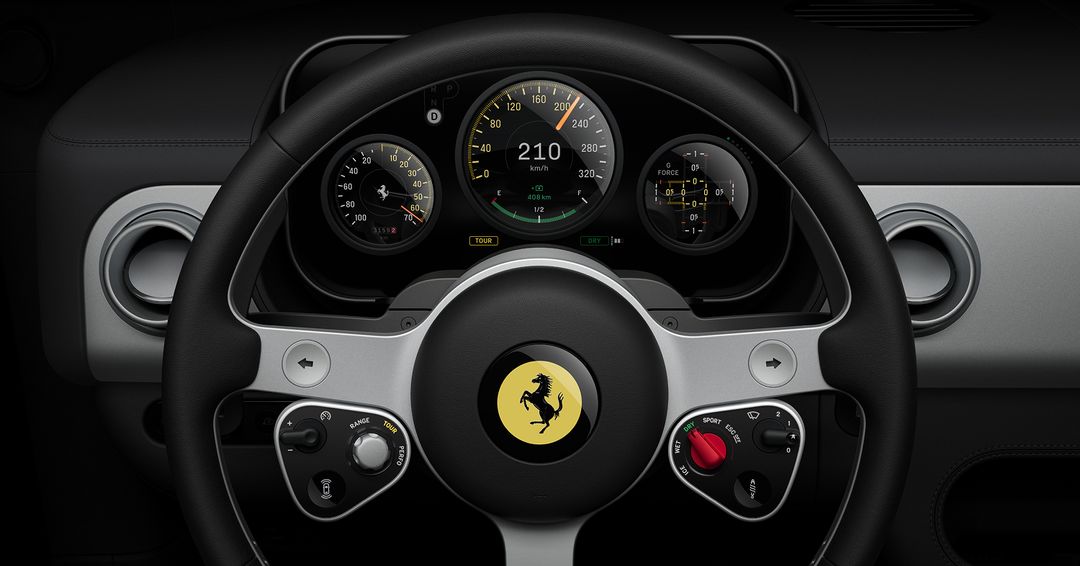 Luce: First Electric Ferrari